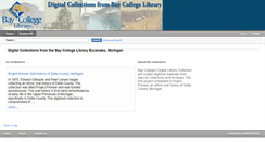 Desktop Screenshot of digitallibrary.baycollege.edu